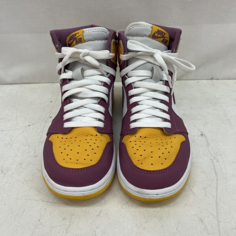ナイキ NIKE スニーカー スニーカー AIR JORDAN 1 RETRO HIGH OG  BROTHERHOOD  555088-706 エアジョーダン 27.0cm メンズ USED 古着 中古 50157580