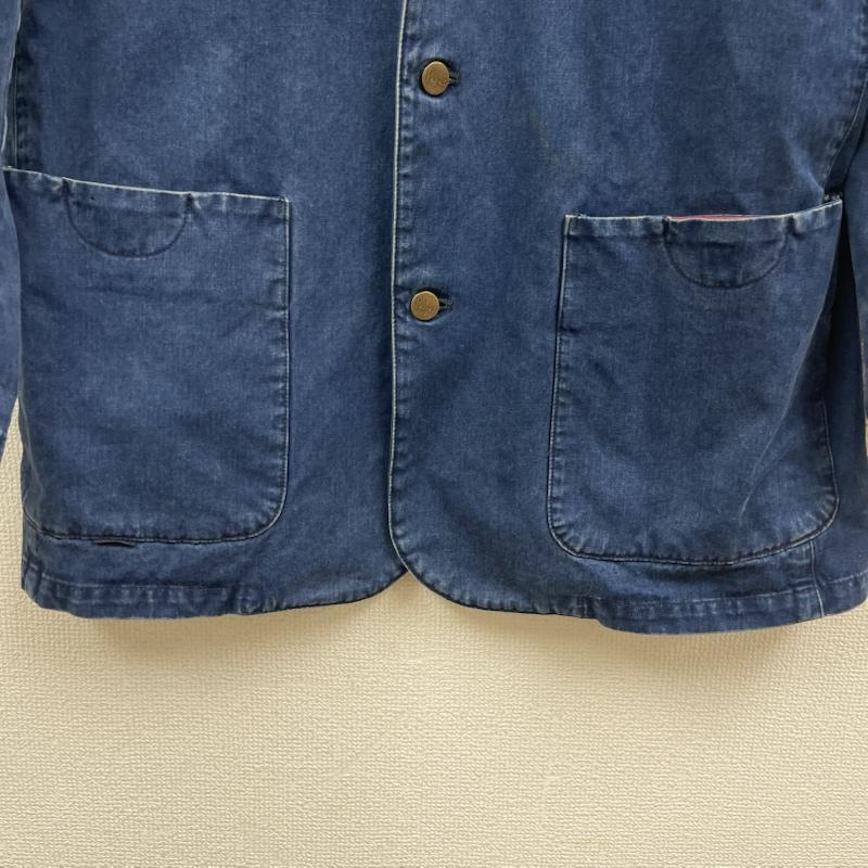 パパス PAPAS ジャケット、上着 ジャンパー、ブルゾン 日本製 デニム カバーオール ワークウェア d0451fjm007 インディゴ / インディゴ / Indigo メンズ USED 古着 中古 50157603