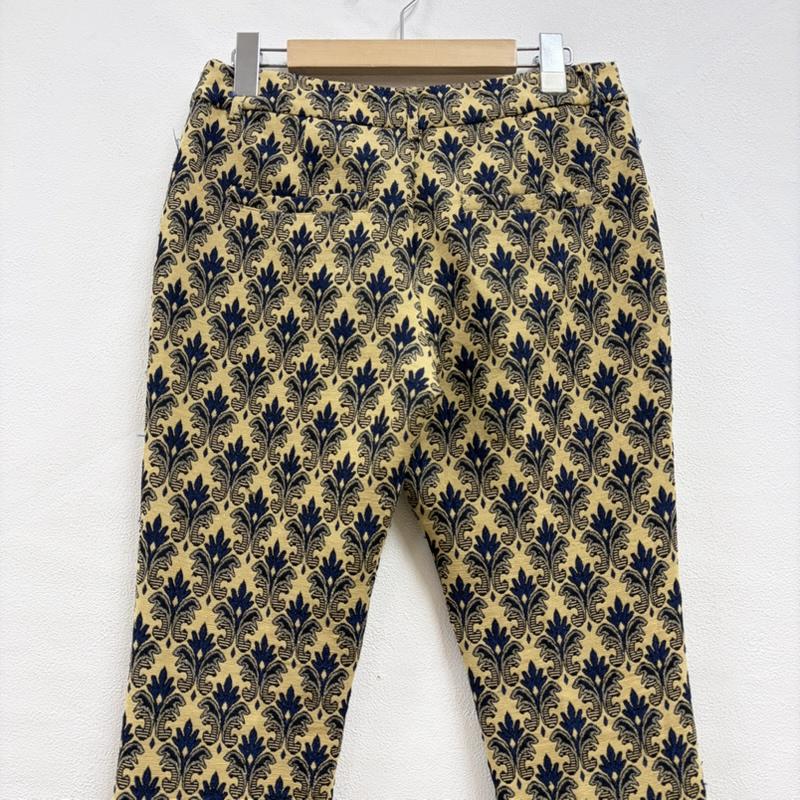 ステューシーウィメン Stussy Women パンツ ワークパンツ、ペインターパンツ ダマスク柄 総柄 刺繍 パンツ M 総柄 X 刺繍 ベージュ / ベージュ / beige X 紺 / ネイビー / navy レディース USED 古着 中古 50157604