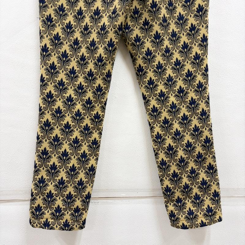 ステューシーウィメン Stussy Women パンツ ワークパンツ、ペインターパンツ ダマスク柄 総柄 刺繍 パンツ M 総柄 X 刺繍 ベージュ / ベージュ / beige X 紺 / ネイビー / navy レディース USED 古着 中古 50157604