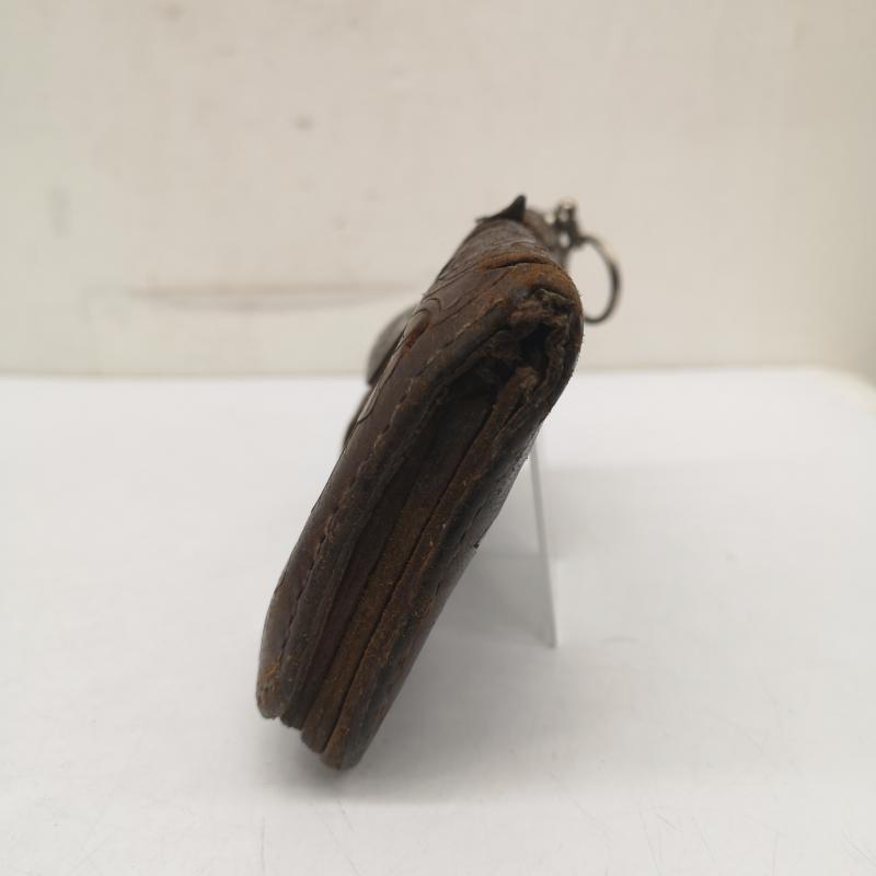 ファニー FUNNY 財布 長財布 フラワー コンチョ レザー ロング ウォレット 長財布 - 茶 / ブラウン / brown メンズ USED 古着 中古 50157619
