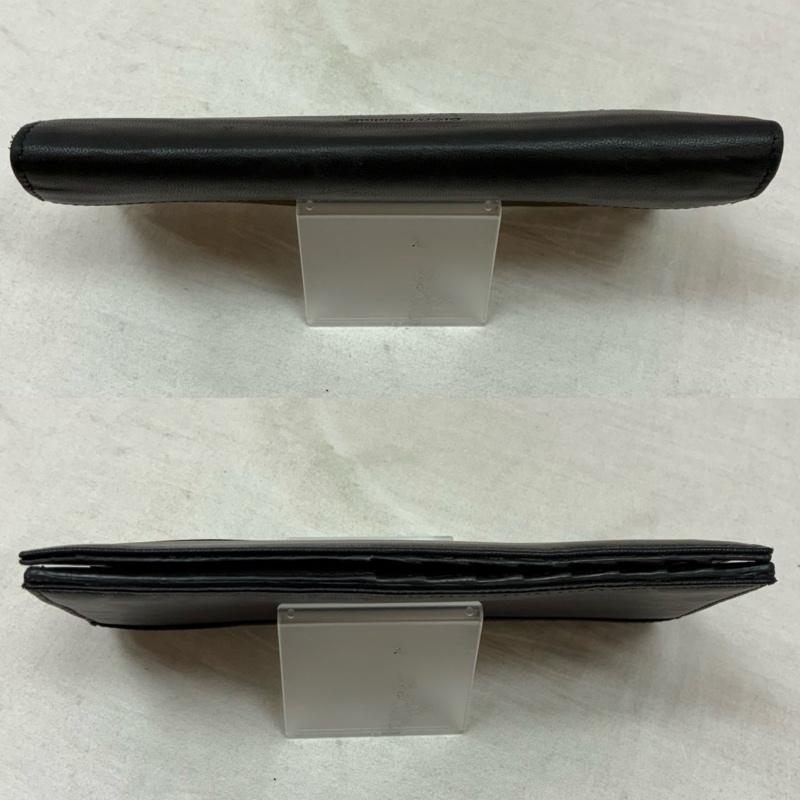 ディオールオム Dior homme 財布 長財布 オブリーク トロッター ロゴ 型押し 二つ折り レザー 長財布 - ロゴ、文字 黒 / ブラック / black メンズ USED 古着 中古 50157621
