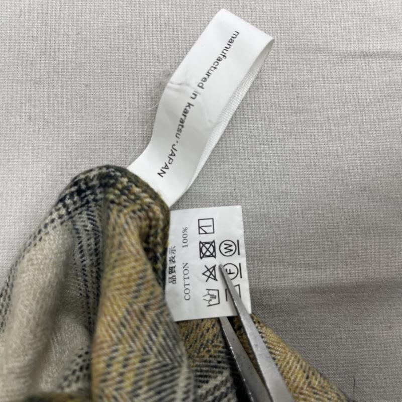 古着 USED シャツ、ブラウス 長袖 CATTA REGULAR WIDE SHIRT-AMERANGE CHECK RGW-01 黄 / イエロー / yellow メンズ USED 古着 中古 50157631