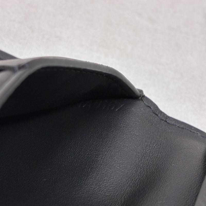 ルイヴィトン LOUIS VUITTON 財布 二つ折り N63197 ダミエ アンフィニ オーガナイザー ドゥ ポッシュ オニキス 二つ折り カードケース 名刺入れ - ロゴ、文字 黒 / ブラック / black メンズ USED 古着 中古 50157642