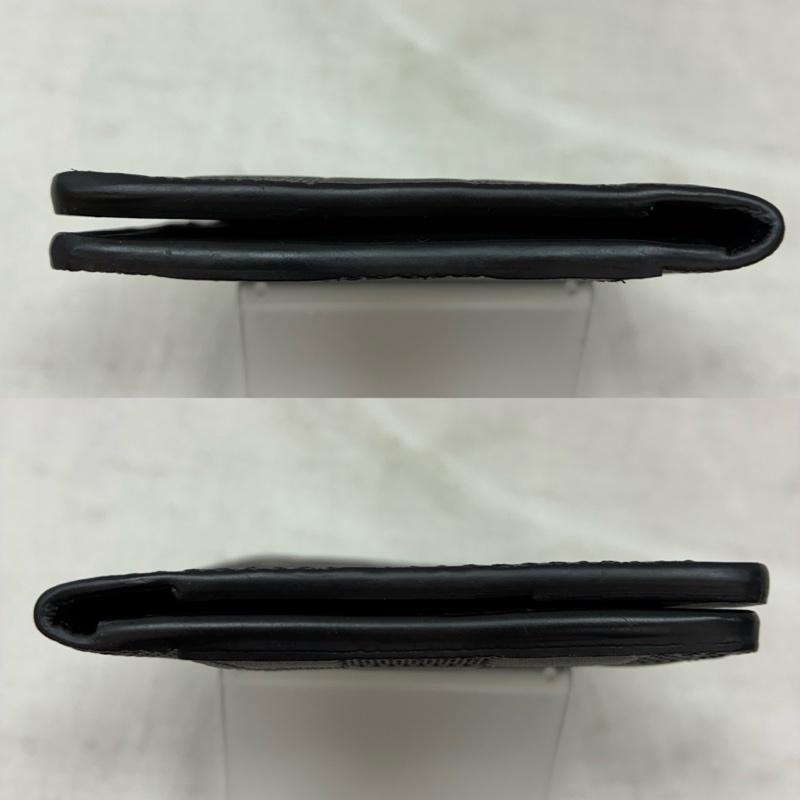 ルイヴィトン LOUIS VUITTON 財布 二つ折り N63197 ダミエ アンフィニ オーガナイザー ドゥ ポッシュ オニキス 二つ折り カードケース 名刺入れ - ロゴ、文字 黒 / ブラック / black メンズ USED 古着 中古 50157642