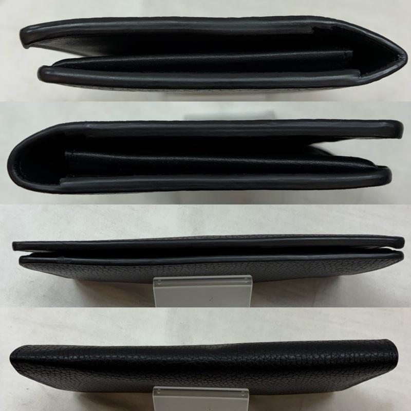 ルイヴィトン LOUIS VUITTON 財布 長財布 M58802 アエログラム ポルトフォイユ ブラザ トリヨン レザー LV ロゴ 型押し 長財布 - ロゴ、文字 X ワンポイント 黒 / ブラック / black メンズ USED 古着 中古 50157644