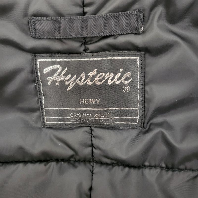 ヒステリックグラマー HYSTERIC GLAMOUR ジャケット、上着 フライトジャケット 2AB-6750 米軍 N-２B プリマロフト フェイクファー FREE 無地 黒 / ブラック / black レディース USED 古着 中古 50157662