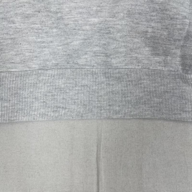 カーハート Carhartt トレーナー 長袖 デニム ポケット ドッキング リメイク スウェット L 灰 / グレー / gray メンズ USED 古着 中古 50157669