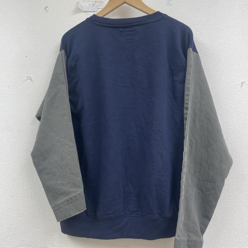 カーハート Carhartt トレーナー 長袖 ポケット ドッキング リメイク スウェット XL 紺 / ネイビー / navy メンズ USED 古着 中古 50157670