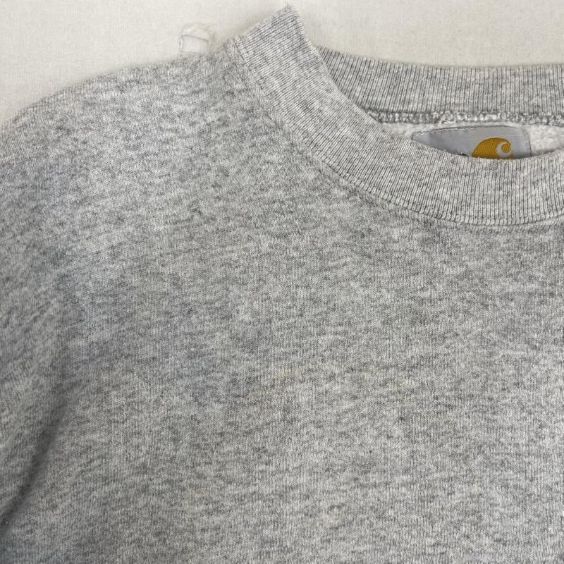 カーハート Carhartt トレーナー 長袖 ポケット ドッキング リメイク スウェット L 灰 / グレー / gray メンズ USED 古着 中古 50157671