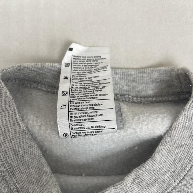カーハート Carhartt トレーナー 長袖 ポケット ドッキング リメイク スウェット L 灰 / グレー / gray メンズ USED 古着 中古 50157671