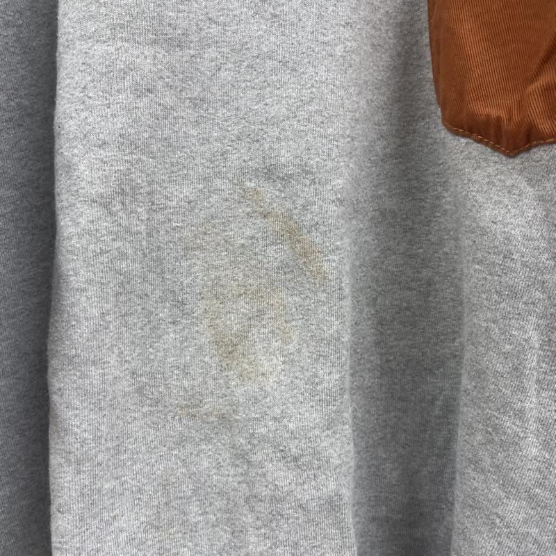 カーハート Carhartt トレーナー 長袖 ポケット ドッキング リメイク スウェット XL 灰 / グレー / gray メンズ USED 古着 中古 50157673