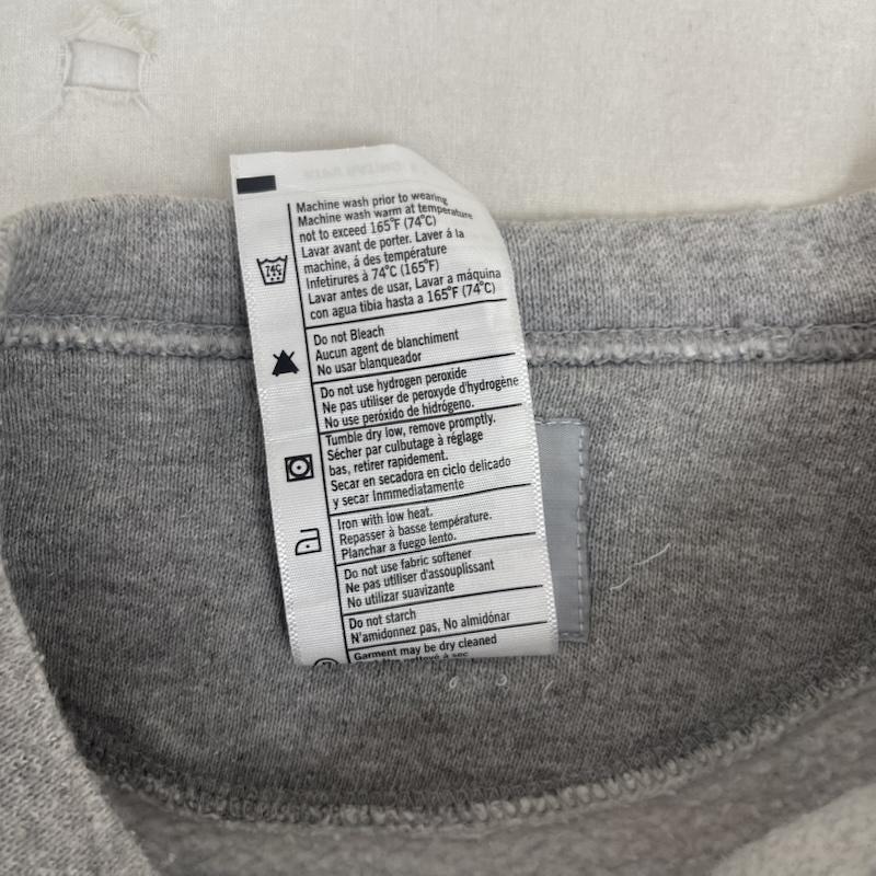 カーハート Carhartt トレーナー 長袖 ポケット ドッキング リメイク スウェット XL 灰 / グレー / gray メンズ USED 古着 中古 50157673