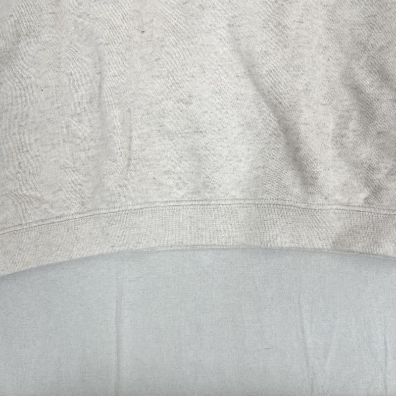 カーハート Carhartt トレーナー 長袖 デニム ポケット ドッキング リメイク スウェット XL オフホワイト / オフホワイト / メンズ USED 古着 中古 50157676