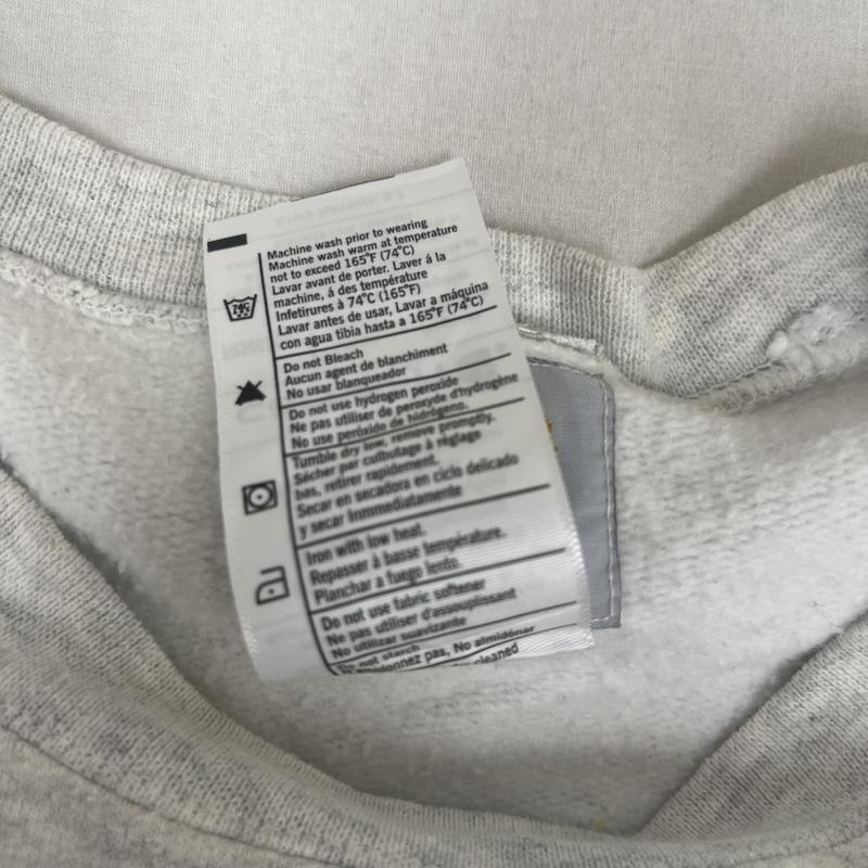カーハート Carhartt トレーナー 長袖 デニム ポケット ドッキング リメイク スウェット XL 白 / ホワイト / white メンズ USED 古着 中古 50157677