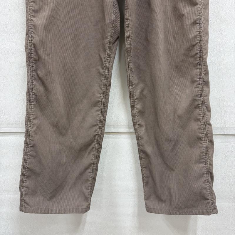 カーハート Carhartt パンツ ワークパンツ、ペインターパンツ コーデュロイ ワーク ペインター パンツ 04311-7915 ボタンフライ 34インチ ワンポイント X ロゴ、文字 X 刺繍 ベージュ / ベージュ / beige メンズ USED 古着 中古 50157687