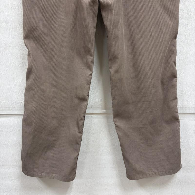 カーハート Carhartt パンツ ワークパンツ、ペインターパンツ コーデュロイ ワーク ペインター パンツ 04311-7915 ボタンフライ 34インチ ワンポイント X ロゴ、文字 X 刺繍 ベージュ / ベージュ / beige メンズ USED 古着 中古 50157687