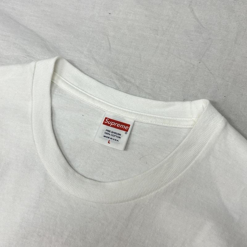 シュプリーム Supreme Tシャツ 半袖 24SS Margaret Keane Teardrop Tee マーガレットキーン ティアドロップ Bigeye Tシャツ L 白 / ホワイト / white メンズ USED 古着 中古 50157690