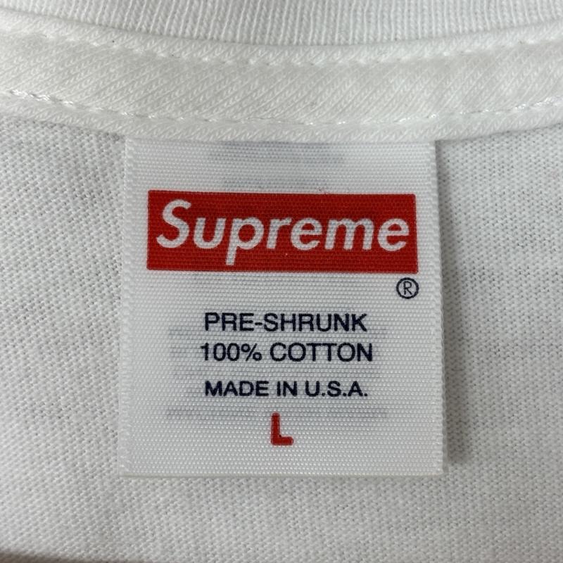 シュプリーム Supreme Tシャツ 半袖 24SS Margaret Keane Teardrop Tee マーガレットキーン ティアドロップ Bigeye Tシャツ L 白 / ホワイト / white メンズ USED 古着 中古 50157690