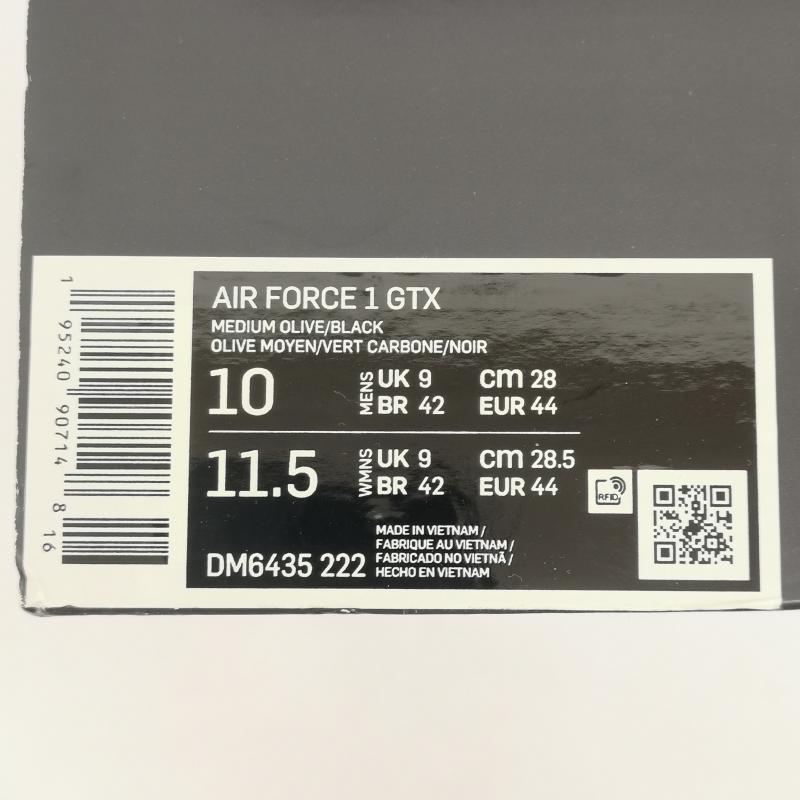 ナイキ NIKE スニーカー スニーカー AIR FORCE 1 GTX エアフォース 1 ゴアテックス DM6435-222 28.0cm オリーブグリーン / オリーブグリーン / メンズ USED 古着 中古 50157705