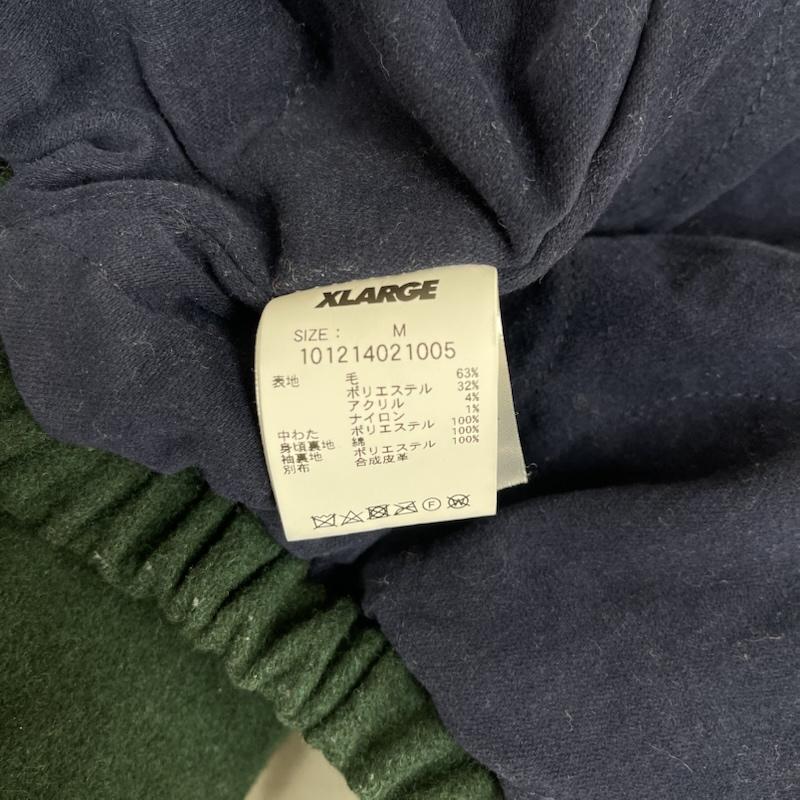 エクストララージ XLARGE ジャケット、上着 ジャンパー、ブルゾン ウール ワーク ジャケット スタジャン 101214021005 M 緑 / グリーン / green メンズ USED 古着 中古 50157709
