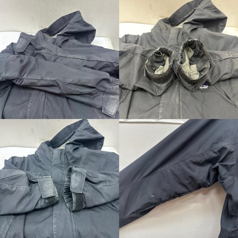 パタゴニア patagonia ジャケット、上着 ジャンパー、ブルゾン 04年製 INFURNO JACKET ナイロン フリース インファーノ ジャケット 84303 M 黒 / ブラック / black メンズ USED 古着 中古 50157710