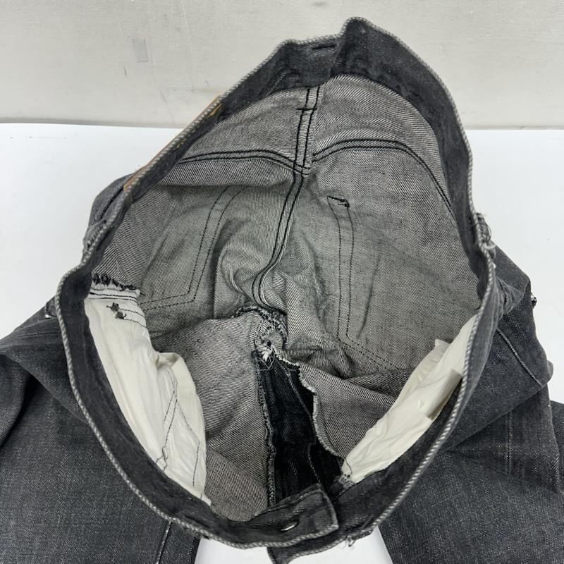 グッドイナフ GOODENOUGH パンツ デニム、ジーンズ FINESSE DENIM セルビッチ ブラック デニム パンツ 28インチ 黒 / ブラック / black メンズ USED 古着 中古 50157713