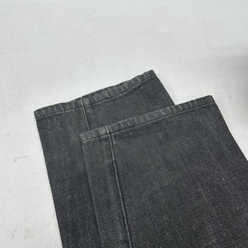 グッドイナフ GOODENOUGH パンツ デニム、ジーンズ FINESSE DENIM セルビッチ ブラック デニム パンツ 28インチ 黒 / ブラック / black メンズ USED 古着 中古 50157713