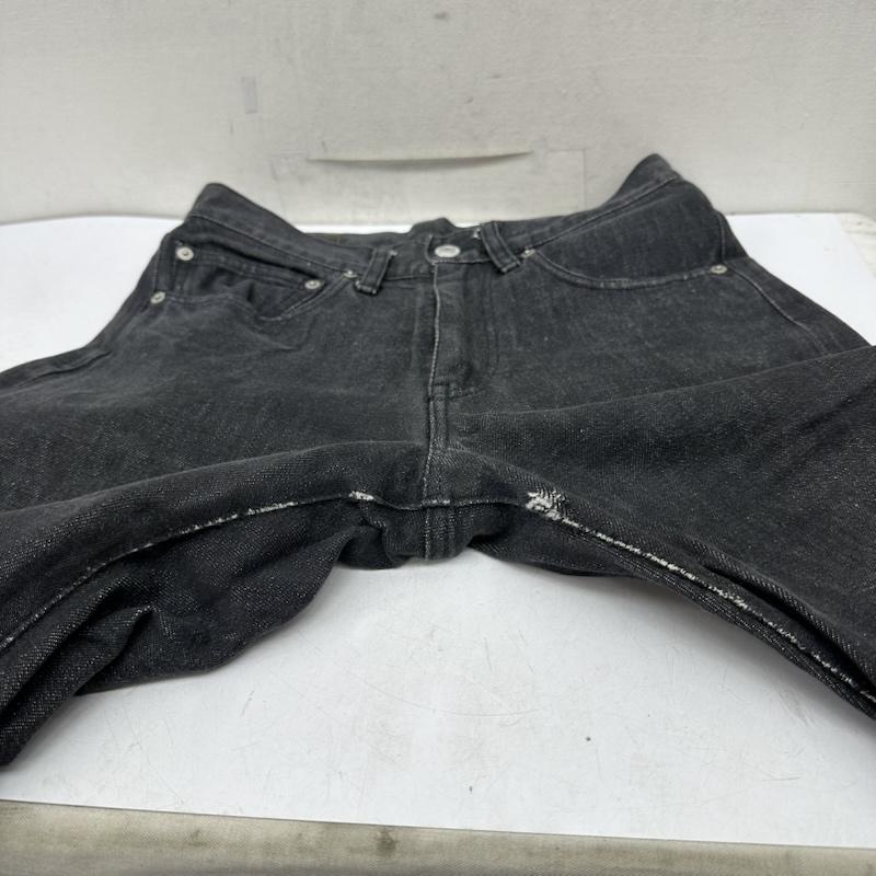 グッドイナフ GOODENOUGH パンツ デニム、ジーンズ FINESSE DENIM セルビッチ ブラック デニム パンツ 28インチ 黒 / ブラック / black メンズ USED 古着 中古 50157713