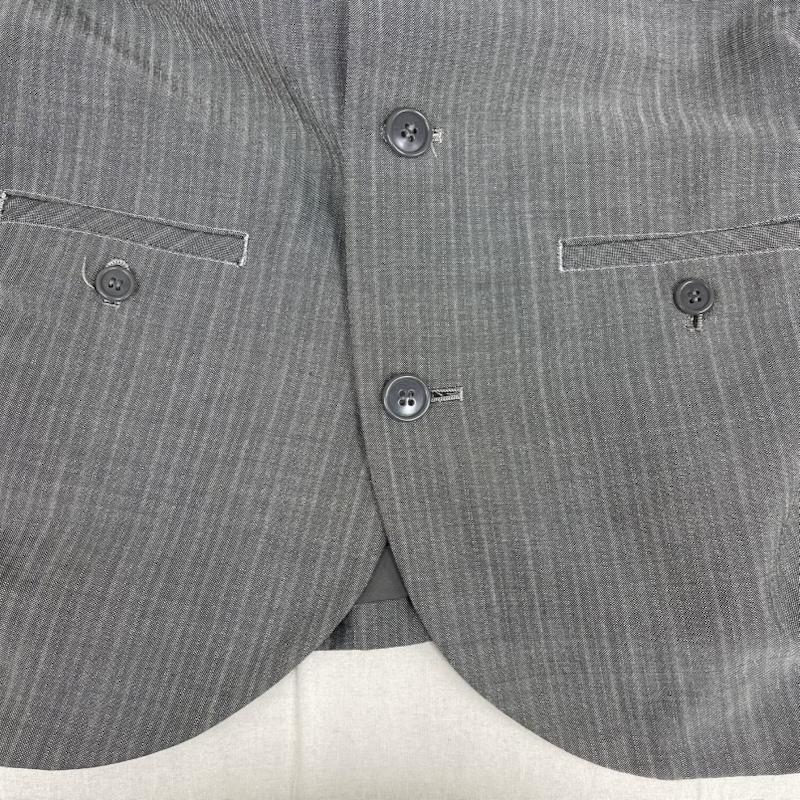 ワイズ Y s ジャケット、上着 ジャケット、ブレザー ピンストライプ 柄 テーラード ブレザー ジャケット 灰 / グレー / gray レディース USED 古着 中古 50157714