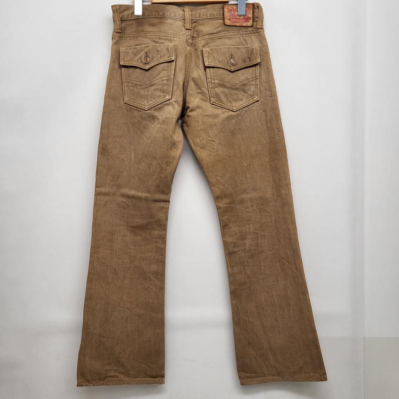 スカルジーンズ SKULLJEANS パンツ デニム、ジーンズ スカル ブーツカット MUSTAGサイズ30 39インチ メンズ USED 古着 中古 50157715