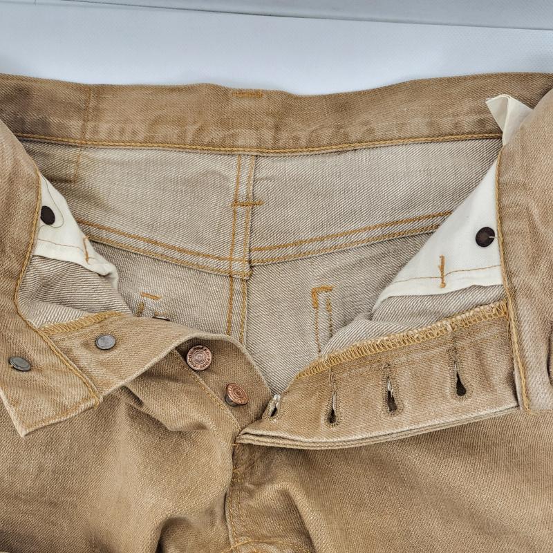 スカルジーンズ SKULLJEANS パンツ デニム、ジーンズ スカル ブーツカット MUSTAGサイズ30 39インチ メンズ USED 古着 中古 50157715