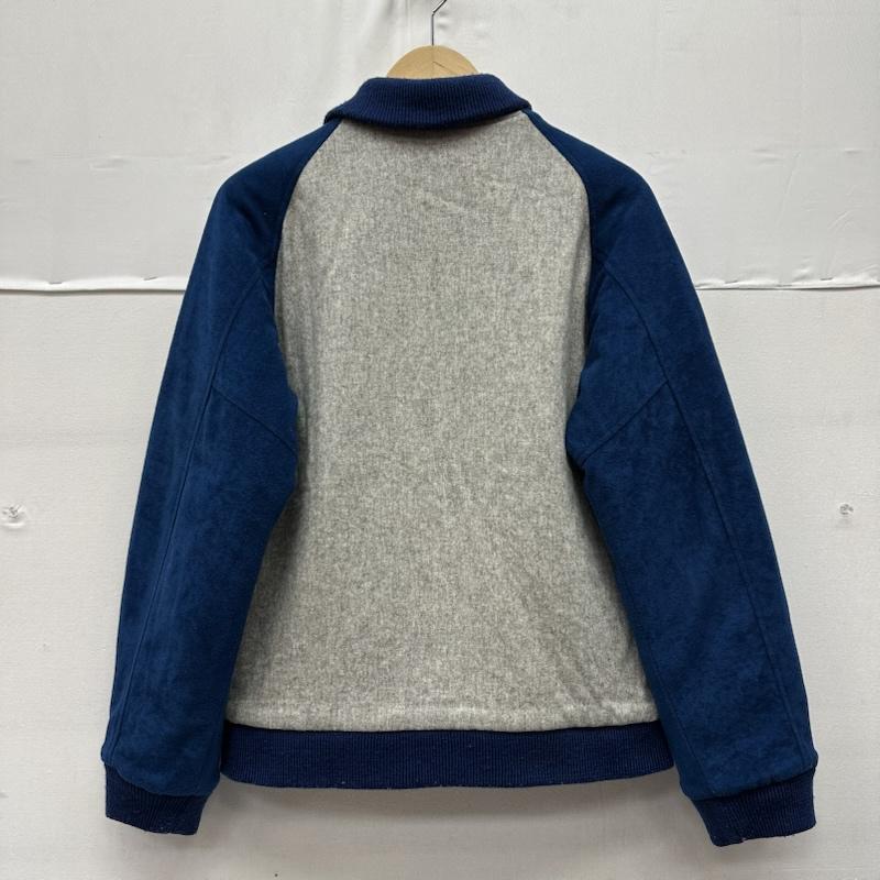 グッドイナフ GOODENOUGH ジャケット、上着 ジャンパー、ブルゾン リバーシブル ウール キルティング スタジャン M 青 / ブルー / blue X 灰 / グレー / gray メンズ USED 古着 中古 50157716