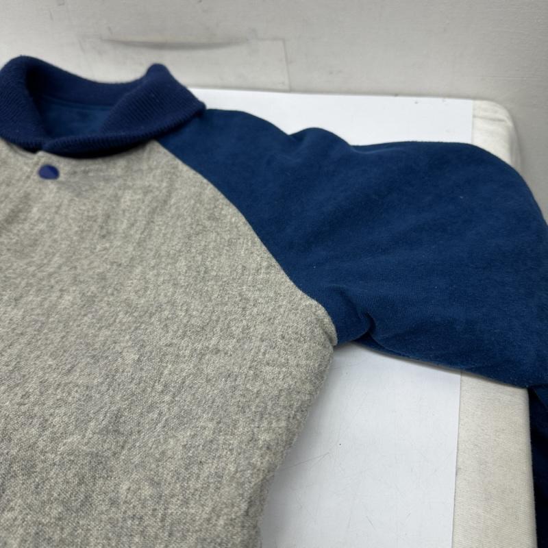 グッドイナフ GOODENOUGH ジャケット、上着 ジャンパー、ブルゾン リバーシブル ウール キルティング スタジャン M 青 / ブルー / blue X 灰 / グレー / gray メンズ USED 古着 中古 50157716