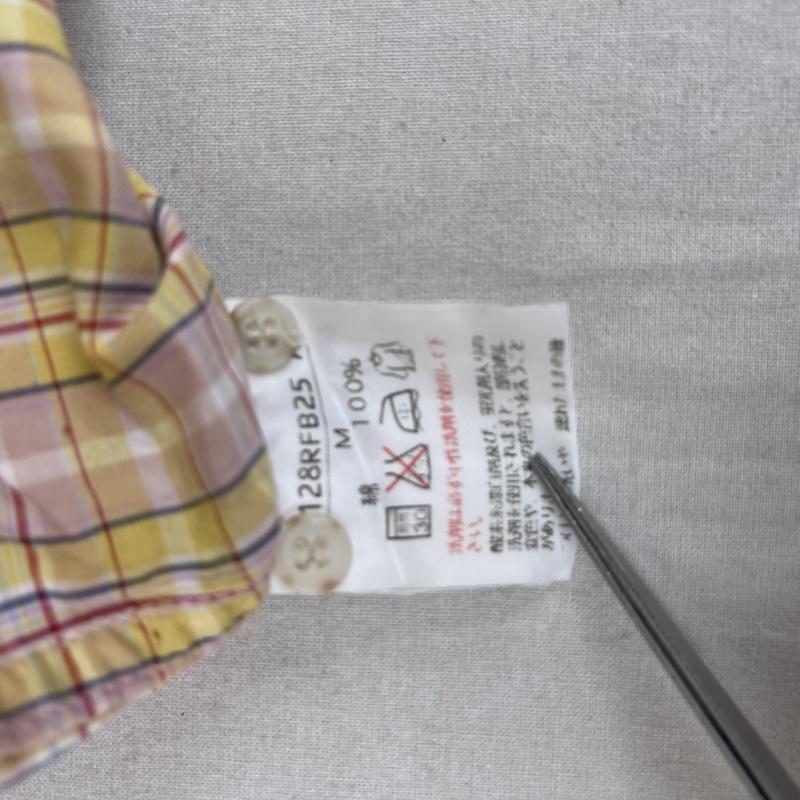 カールヘルム KARLHELMUT シャツ、ブラウス 長袖 ピンクハウス タータン チェック柄 コットン シャツ M 黄 / イエロー / yellow メンズ USED 古着 中古 50157717