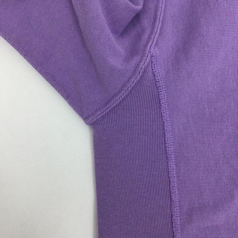 チャンピオン Champion Tシャツ 長袖 Champion 長袖Tシャツ コットン C3-S414 REVERSE WEAVE T-SHIRT M ロゴ、文字 紫 / パープル / purple メンズ USED 古着 中古 50157748
