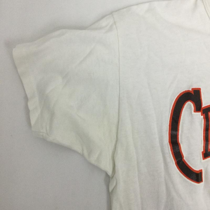 チャンピオン Champion Tシャツ 半袖 CHAMPION NFL BROWNS フットボール Tシャツ チャンピオン　ビンテージ アメリカ製 L プリント 白 / ホワイト / white メンズ USED 古着 中古 50157749