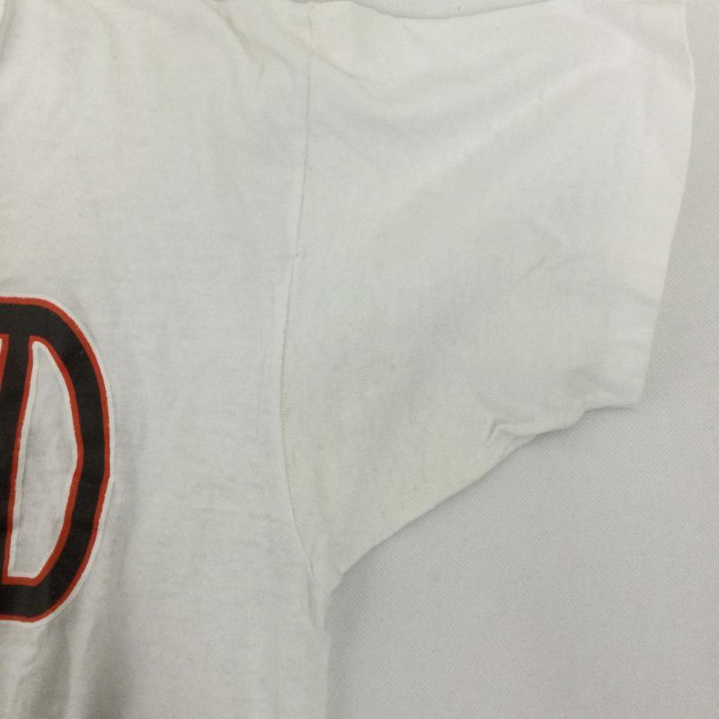 チャンピオン Champion Tシャツ 半袖 CHAMPION NFL BROWNS フットボール Tシャツ チャンピオン　ビンテージ アメリカ製 L プリント 白 / ホワイト / white メンズ USED 古着 中古 50157749