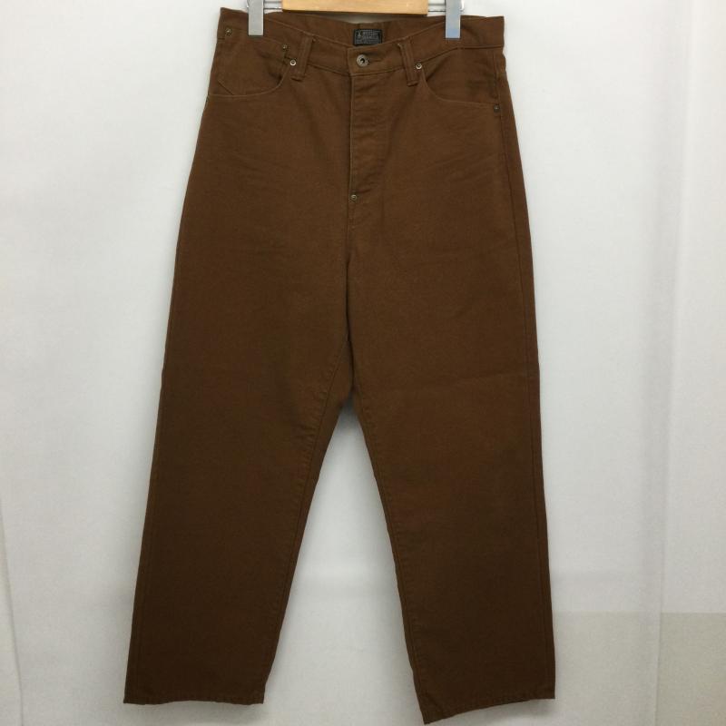 ヒステリックグラマー HYSTERIC GLAMOUR パンツ ワークパンツ、ペインターパンツ HYSTERIC GLAMOUR 尾錠付ワークパンツ M コットン ブラウン 02231AP12 M 無地 茶 / ブラウン / brown メンズ USED 古着 中古 50157753