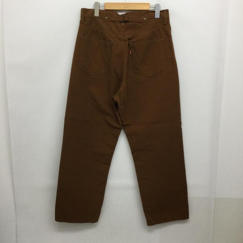 ヒステリックグラマー HYSTERIC GLAMOUR パンツ ワークパンツ、ペインターパンツ HYSTERIC GLAMOUR 尾錠付ワークパンツ M コットン ブラウン 02231AP12 M 無地 茶 / ブラウン / brown メンズ USED 古着 中古 50157753