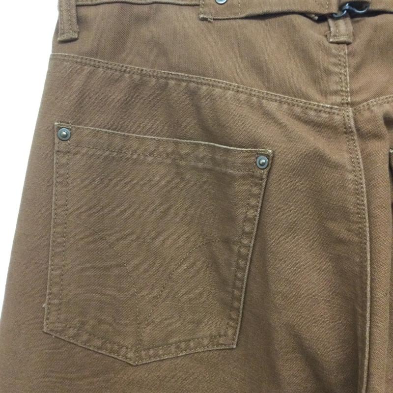 ヒステリックグラマー HYSTERIC GLAMOUR パンツ ワークパンツ、ペインターパンツ HYSTERIC GLAMOUR 尾錠付ワークパンツ M コットン ブラウン 02231AP12 M 無地 茶 / ブラウン / brown メンズ USED 古着 中古 50157753