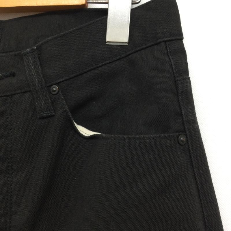 ヒステリックグラマー HYSTERIC GLAMOUR パンツ ワークパンツ、ペインターパンツ HYSTERIC GLAMOUR 尾錠付ワークパンツ S コットン BLK 02231AP12 S 無地 黒 / ブラック / black メンズ USED 古着 中古 50157754