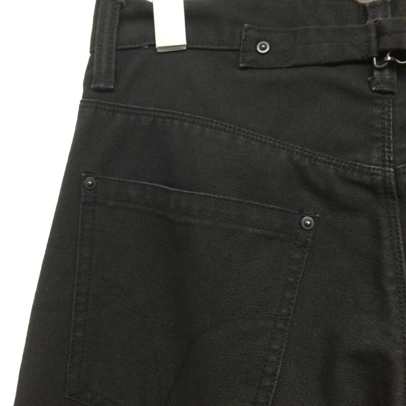 ヒステリックグラマー HYSTERIC GLAMOUR パンツ ワークパンツ、ペインターパンツ HYSTERIC GLAMOUR 尾錠付ワークパンツ S コットン BLK 02231AP12 S 無地 黒 / ブラック / black メンズ USED 古着 中古 50157754