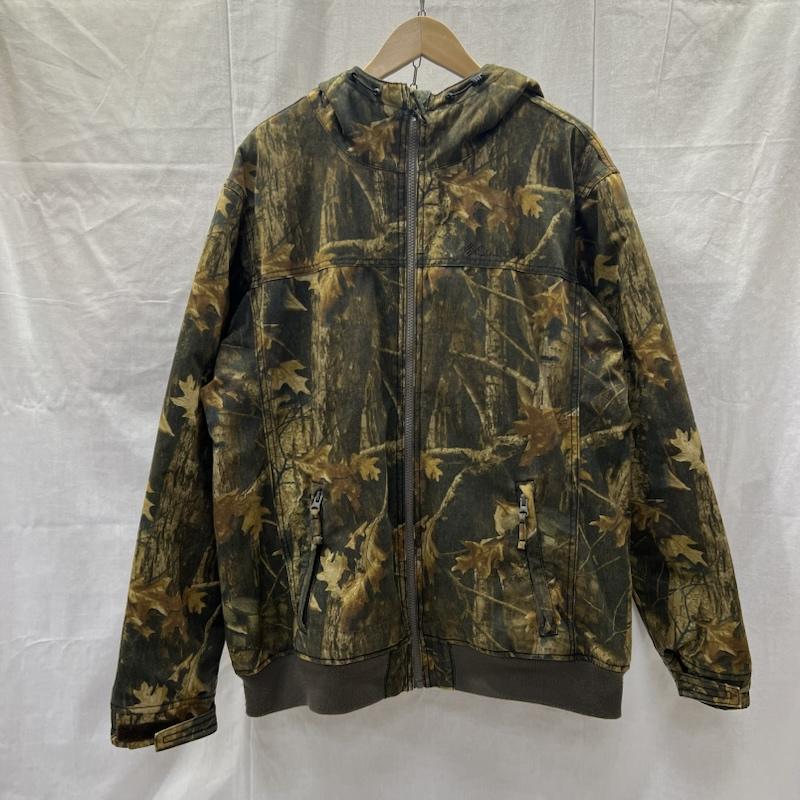 コロンビア Columbia ジャケット、上着 ジャンパー、ブルゾン リアルツリー カモ ロマビスタフディージャケット XL カーキ / カーキ / khaki メンズ USED 古着 中古 50157757