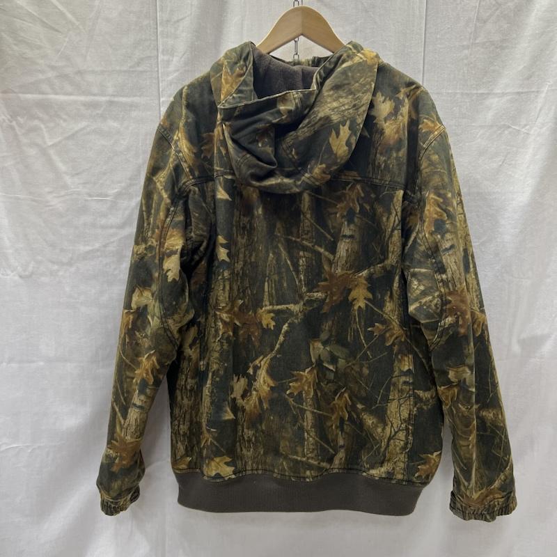 コロンビア Columbia ジャケット、上着 ジャンパー、ブルゾン リアルツリー カモ ロマビスタフディージャケット XL カーキ / カーキ / khaki メンズ USED 古着 中古 50157757