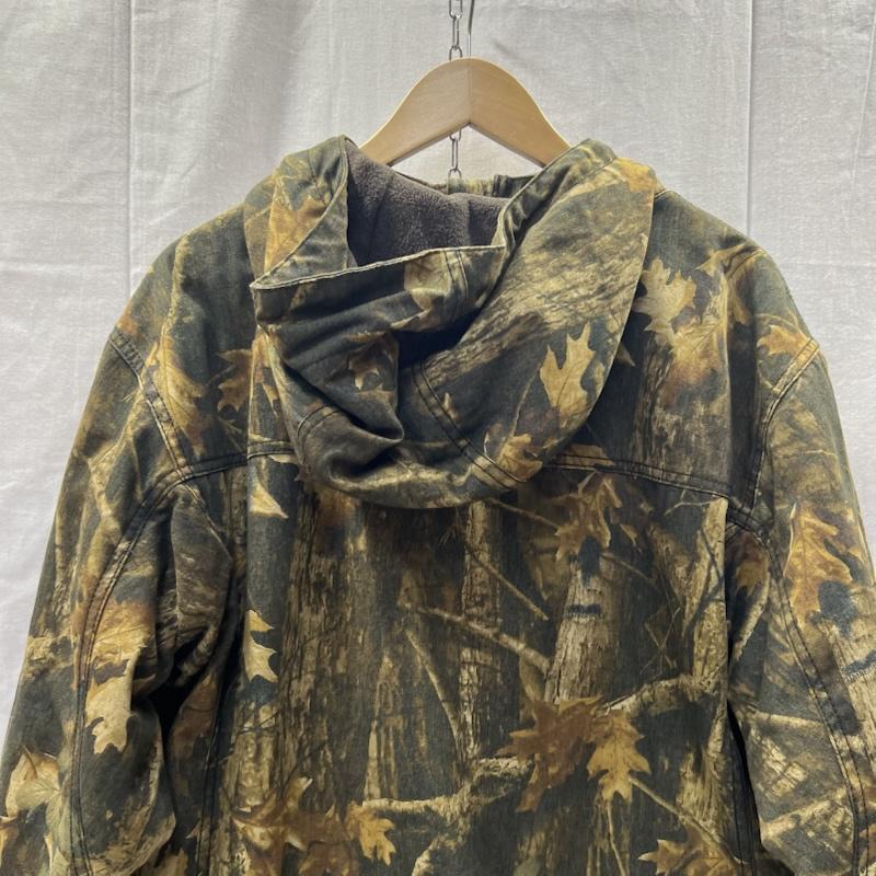 コロンビア Columbia ジャケット、上着 ジャンパー、ブルゾン リアルツリー カモ ロマビスタフディージャケット XL カーキ / カーキ / khaki メンズ USED 古着 中古 50157757