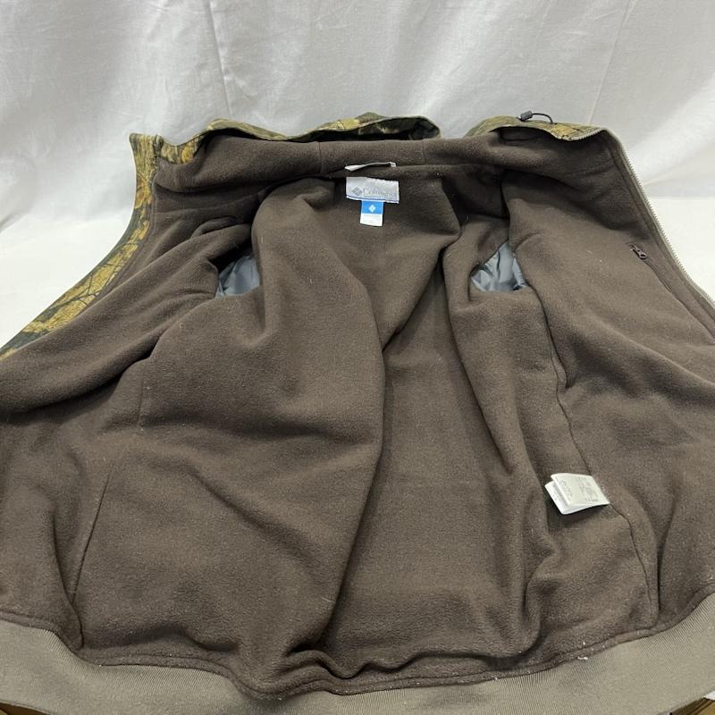 コロンビア Columbia ジャケット、上着 ジャンパー、ブルゾン リアルツリー カモ ロマビスタフディージャケット XL カーキ / カーキ / khaki メンズ USED 古着 中古 50157757