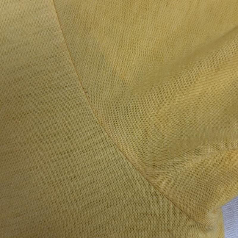 ヴィンテージ VINTAGE Tシャツ 半袖 ABBA 80年代 ロゴ プリント バンド Tシャツ バンT 80s - 黄 / イエロー / yellow メンズ USED 古着 中古 50157759