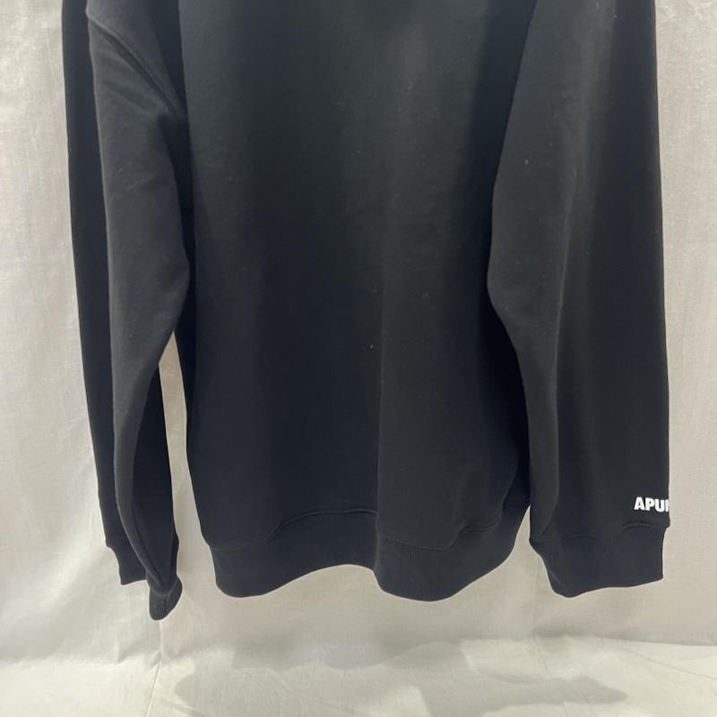 エーエイプバイアベイシングエイプ AAPE BY A BATHING APE パーカー 長袖 ロゴ プリント フルジップ スウェット パーカー XXL 黒 / ブラック / black メンズ USED 古着 中古 50157773