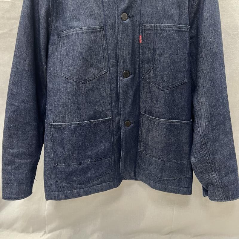 リーバイス Levi s ジャケット、上着 ジャンパー、ブルゾン 34997-0000 セルヴィッチ ブランケット 中綿入り デニム カバーオール S インディゴ / インディゴ / Indigo メンズ USED 古着 中古 50157774